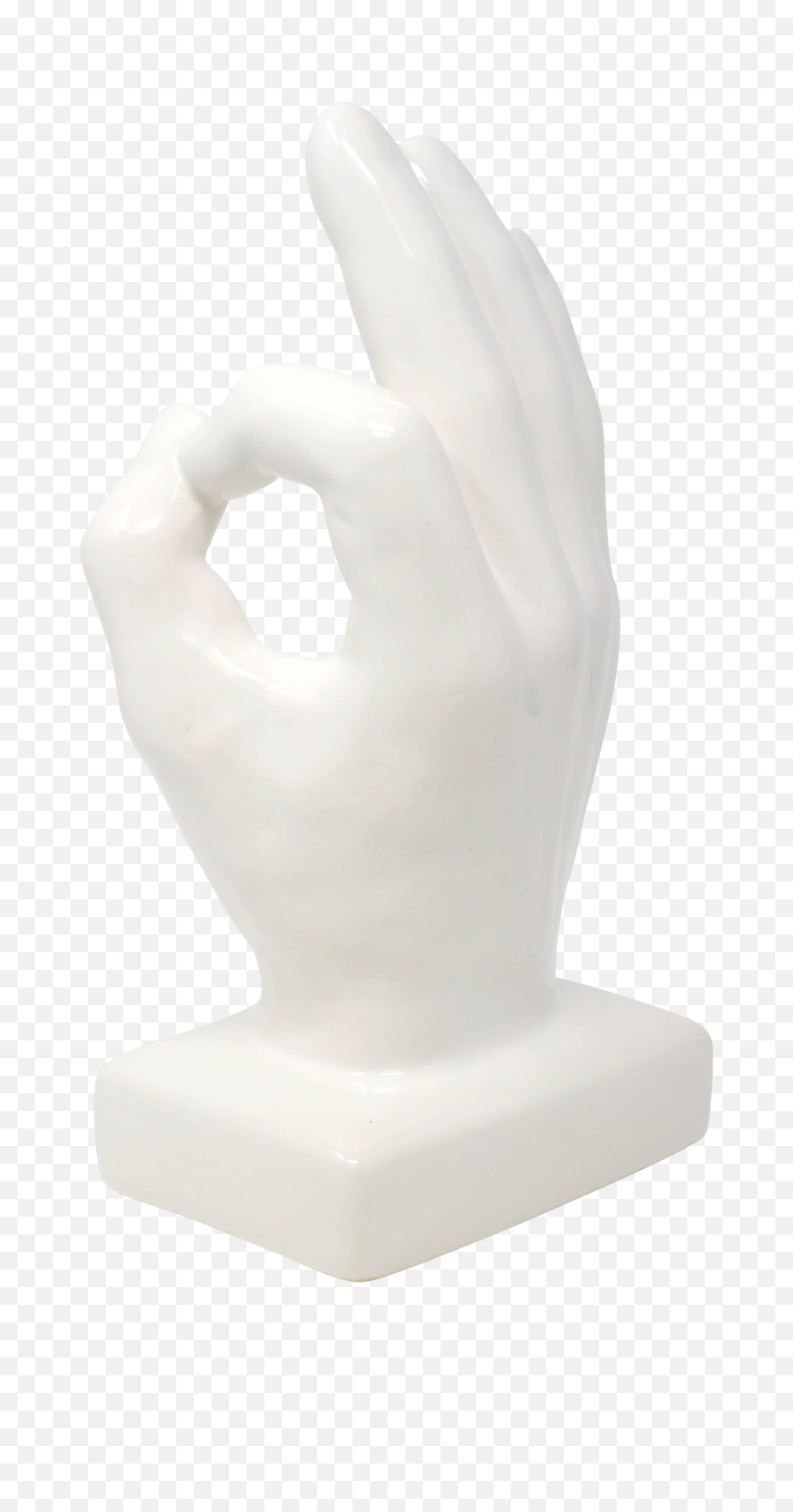 Ok Hand Png - Oversized Ok Ceramic Hand Model On Chairish Bust,Ok Hand Png