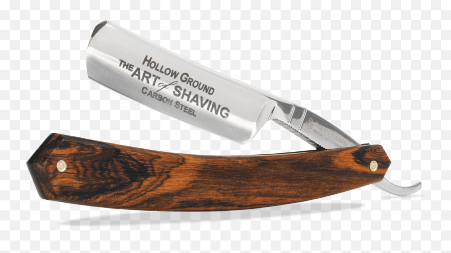 Bocote Wood Straight Razor Png Barber