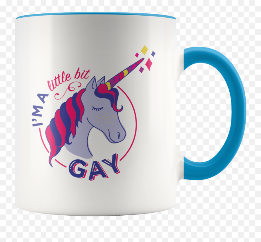 Mug - Im A Little Bit Gay Png,Gay Png