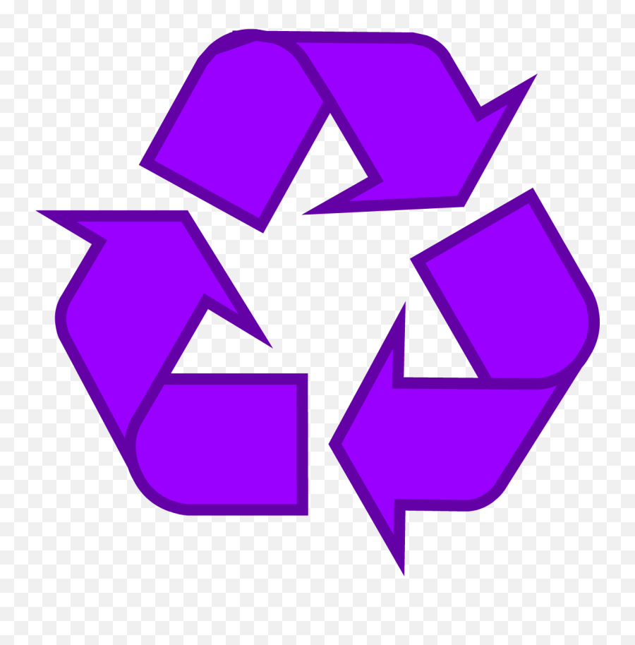 Magazine Clipart Recycling Transparent - Purple Recycle Symbol Png,Ecycle Logo