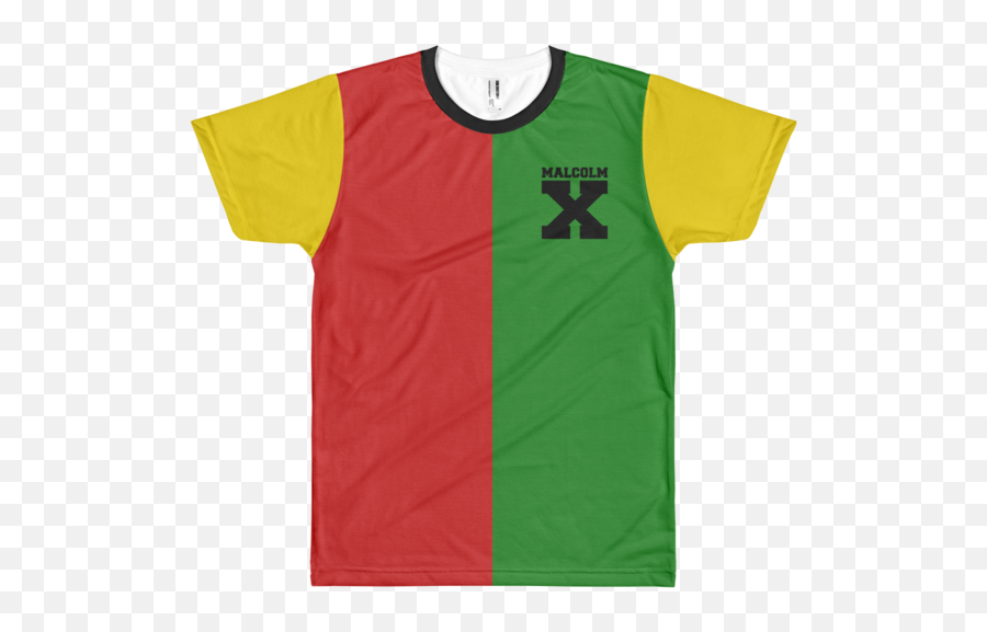 Malcolm X Vintage Style Baseball T - Shirt Active Shirt Png,Metallica Logo Png