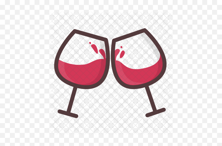 Wine Icon - Cartoon Wine Glass Transparent Png,Wine Png - free transparent  png images 