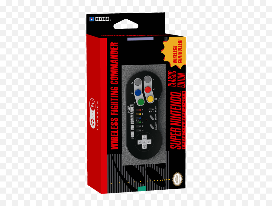 Hori Fighting Commander Wireless Snes Controller - Wireless Flight Commander Nes Png,Snes Png