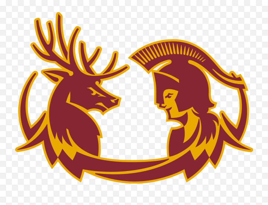 Claremont - Muddscripps Stags And Athenas Wikipedia Stags Png,Deer Head Logo