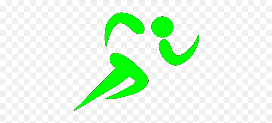 Runner Green And Blue Png Svg Clip Art For Web - Download Athletics,Runner Png