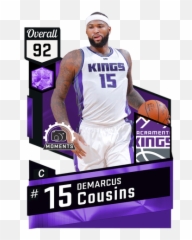 Demarcus Cousins - Nba 2k18 Card Png,Demarcus Cousins Png