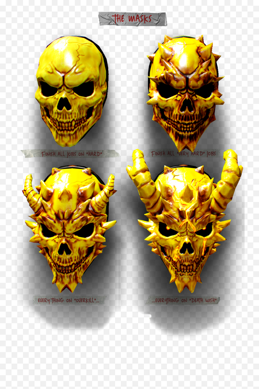 Payday 2 all masks фото 79
