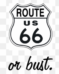 Route 66 Sign Png Image - Route 66 Sign,Fabulous Png