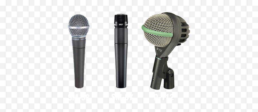 Transparent Types Of Microphone Png - Types Of Microphone,Microphone Png