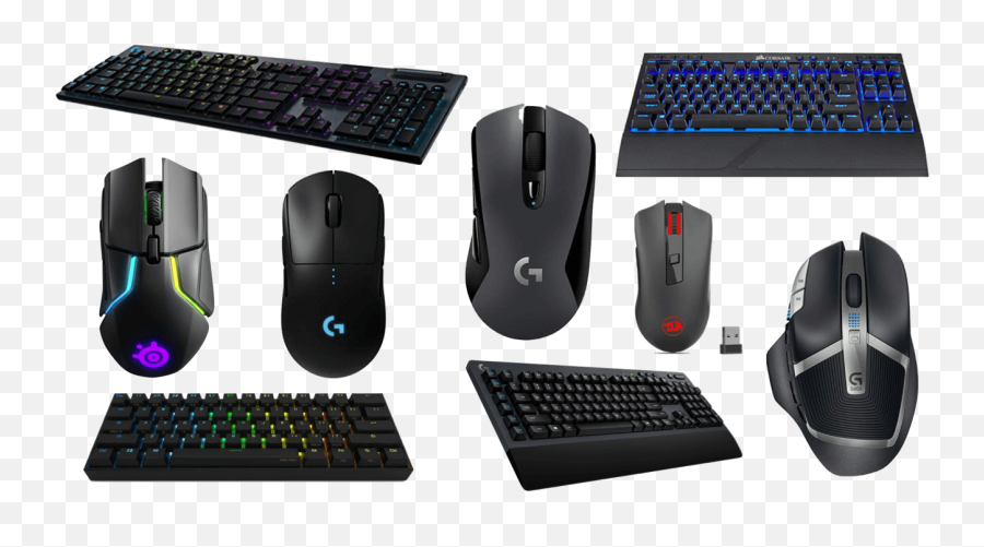 5 Best Wireless Gaming Mouse And Keyboard Combos For 2020 - Computer Mouse Key Board Png,Keyboard And Mouse Png