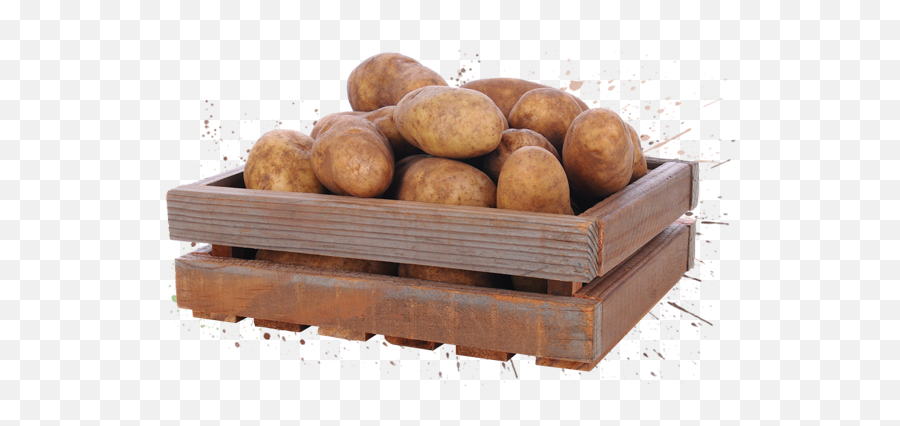 Download Hd Potato - Crate Of Potatoes Png,Potatoes Png