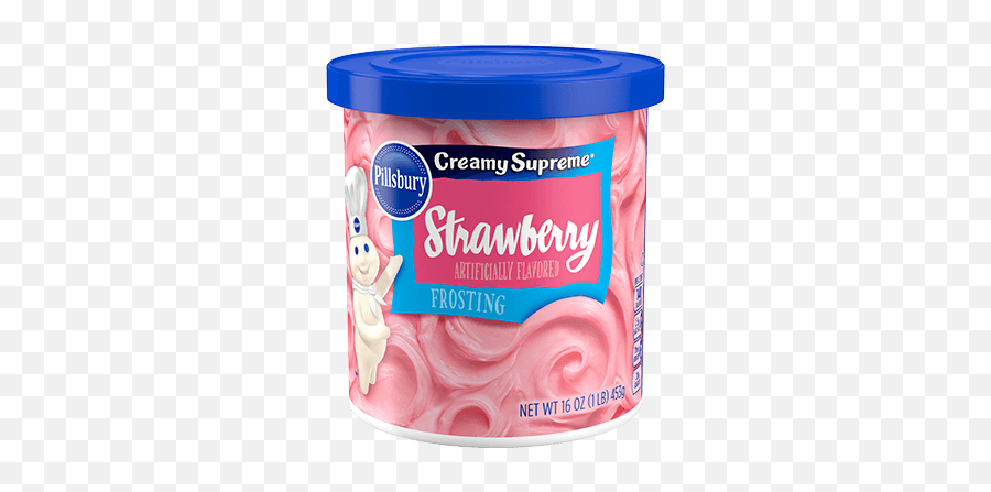 Creamy Supreme Strawberry Frosting - Betty Crocker Strawberry Frosting Png,Pillsbury Doughboy Png