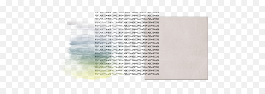 Colorful Watercolor Overlay - Document Png,Transparent Overlays