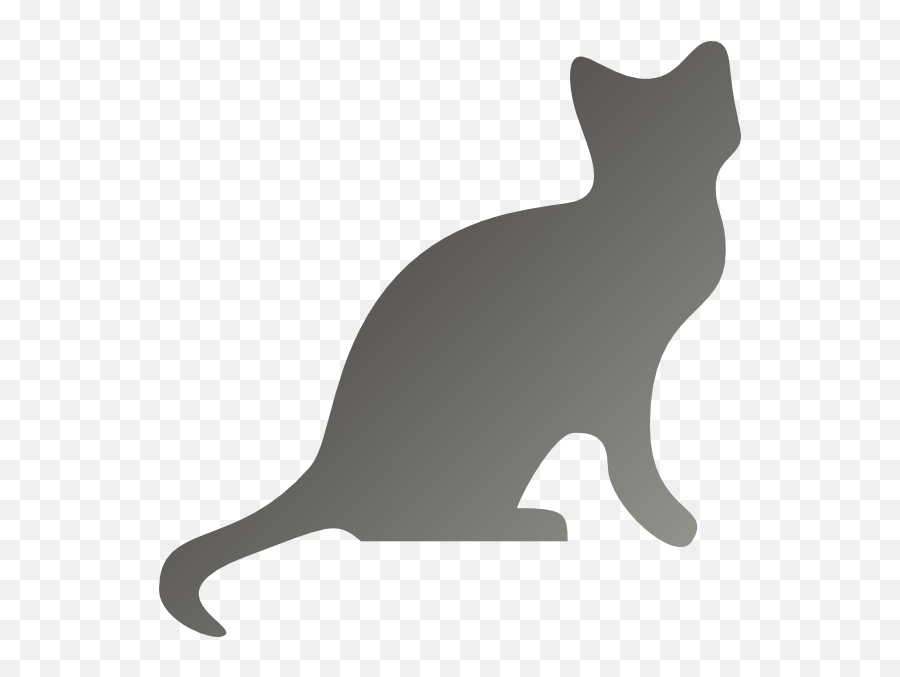 Grey Cat Silhouette Png Clip Arts For - Grey Cat Silhouette Png,Cat Silhouette Png