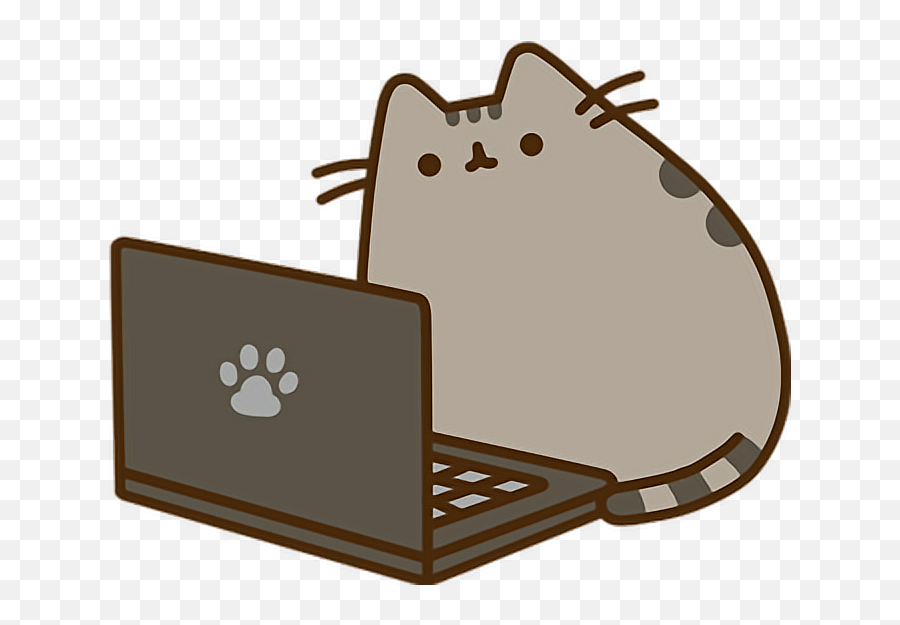 Computer Clipart Cat Png Pusheen Transparent