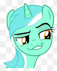 Download Face Lyra Heartstrings Meme Safe Simple - Mlp Png