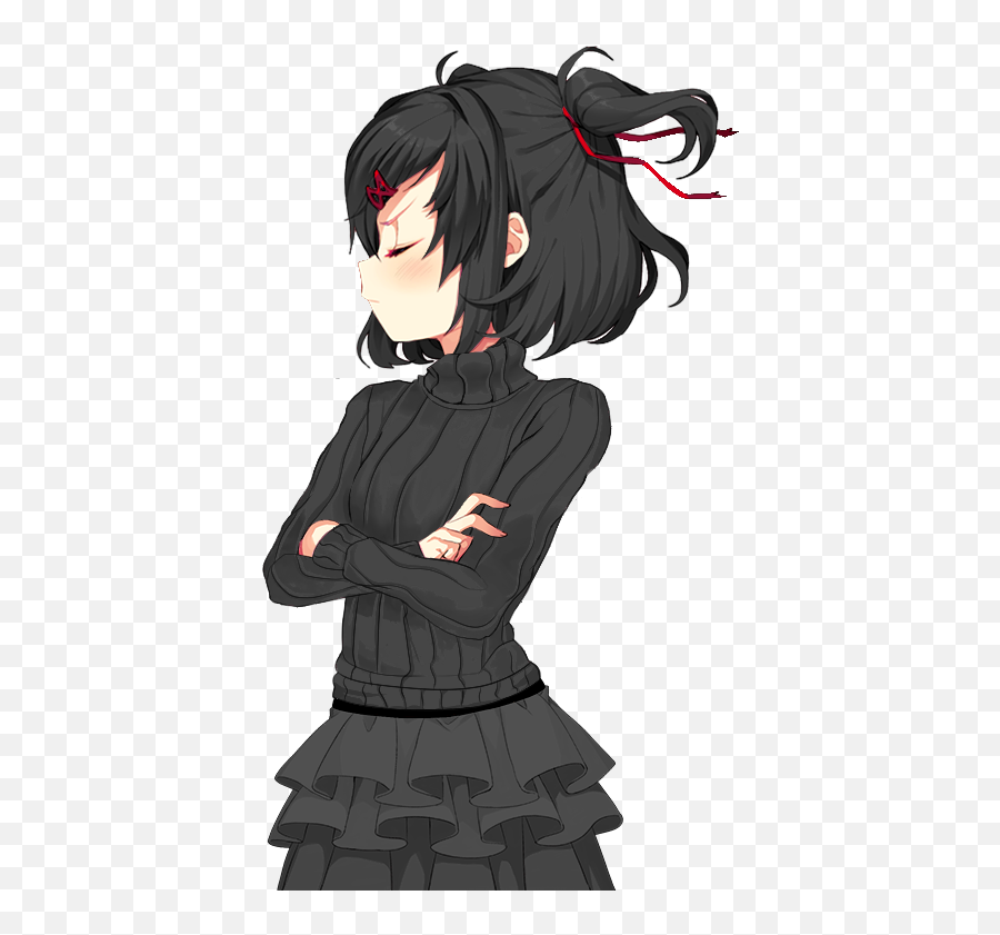 Download Edgy Natsuki - Edgy Natsuki Png,Natsuki Png