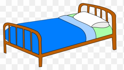 Download Hd Bed Side View Clipart - Transparent PNG