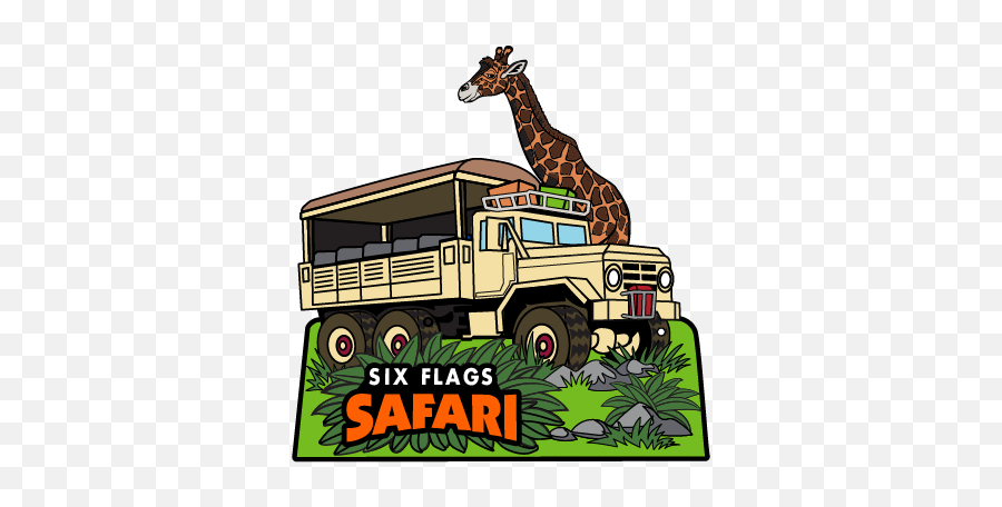 Member Appreciation Event Safari Party Six Flags Great - Commercial Vehicle Png,Safari Png