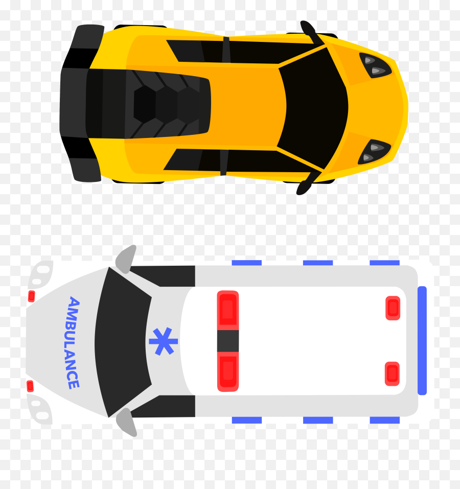 New Lambo And Ambulance - 2d Topdown Vehicles Assets By Automotive Paint Png,Lambo Png