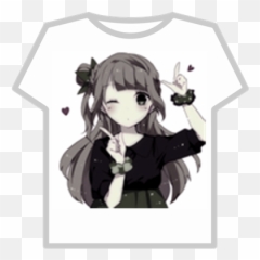Black And White Anime - Roblox Anime png