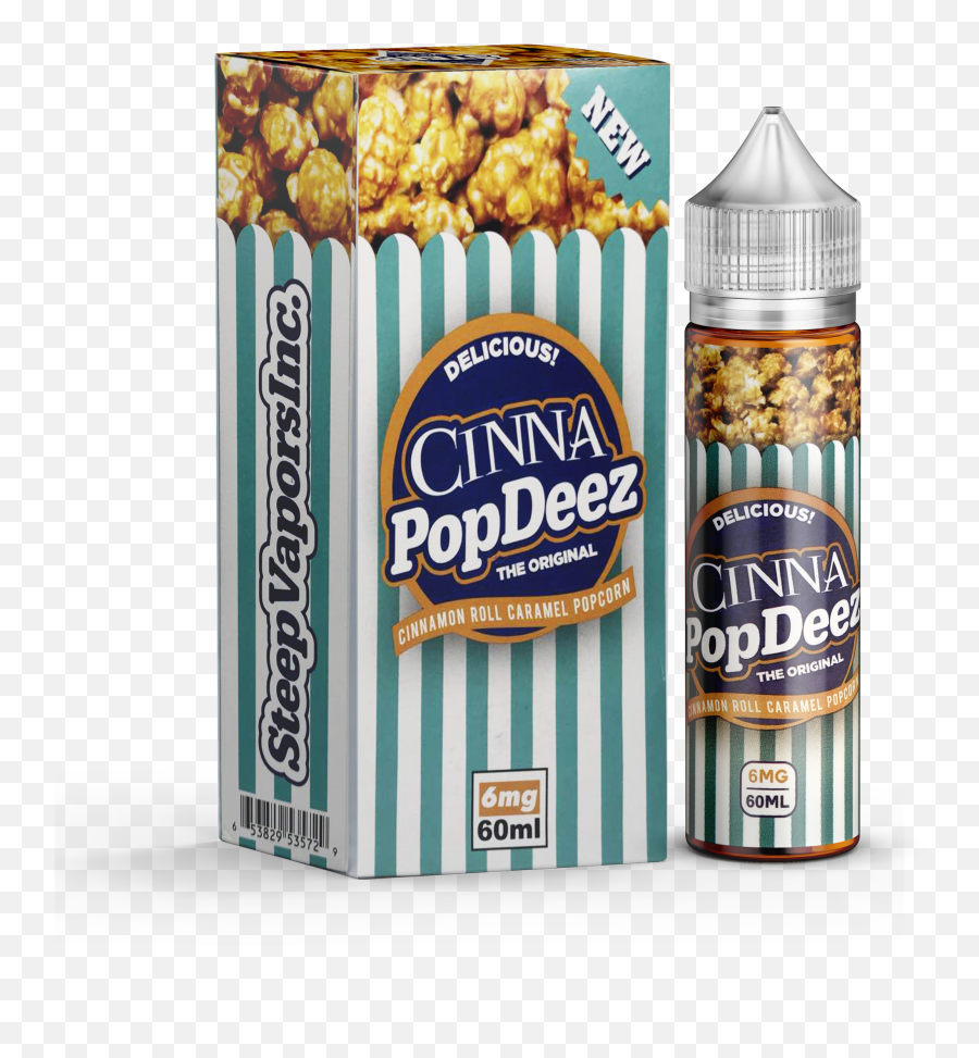 Download Cinna Pop Deez 60ml - Caramel Corn Png Image With Cinna Pop Deez 6mg,Caramel Png