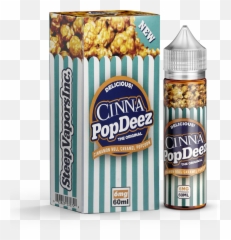 Download Cinna Pop Deez 60ml - Caramel Corn Png Image With Cinna Pop Deez 6mg,Caramel Png
