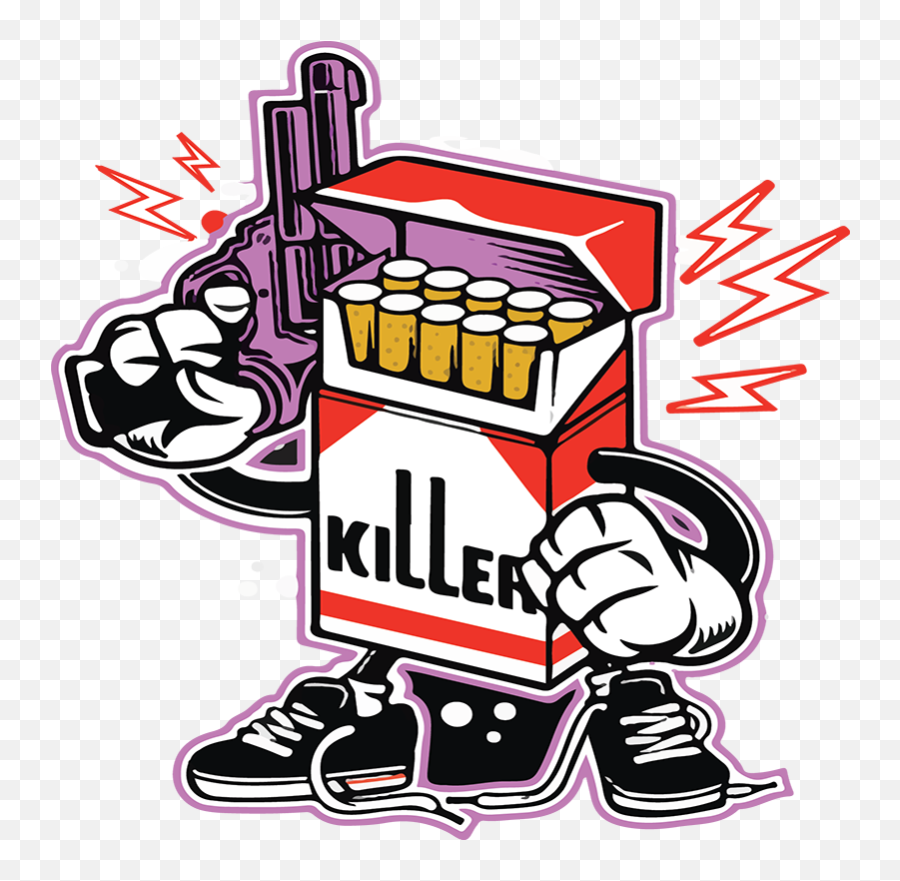Cigarette T - Best Poster Smoking Kills Png,T Shirt Design Png