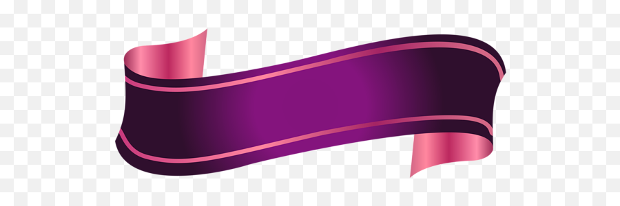 Purple Banner Transparent Png - Transparent Purple Banner,Purple Banner Png