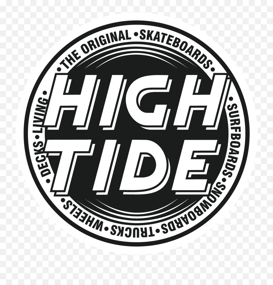 High Tide Posters And Logos - Solid Png,Tide Logo Png