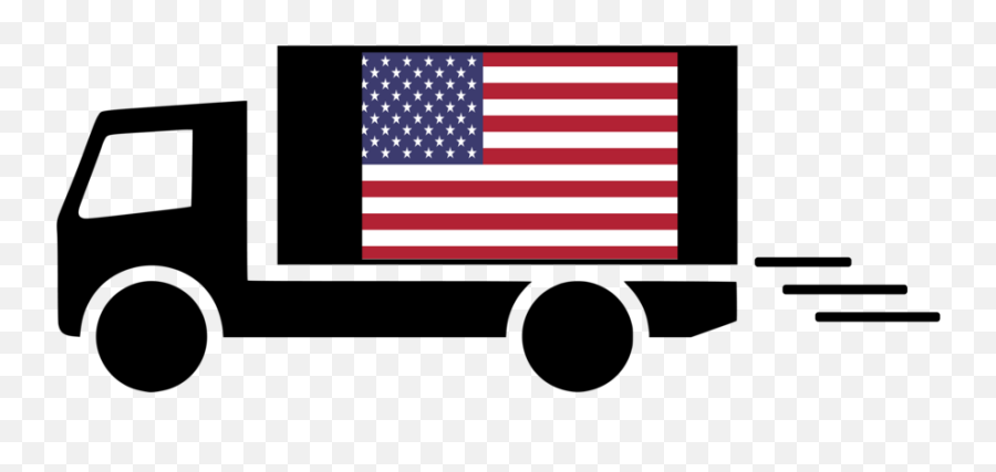 Download Shipping Rush Usa - Fruits Delivery Logo Png Image Shipping From Usa Logo,Bandera Usa Png