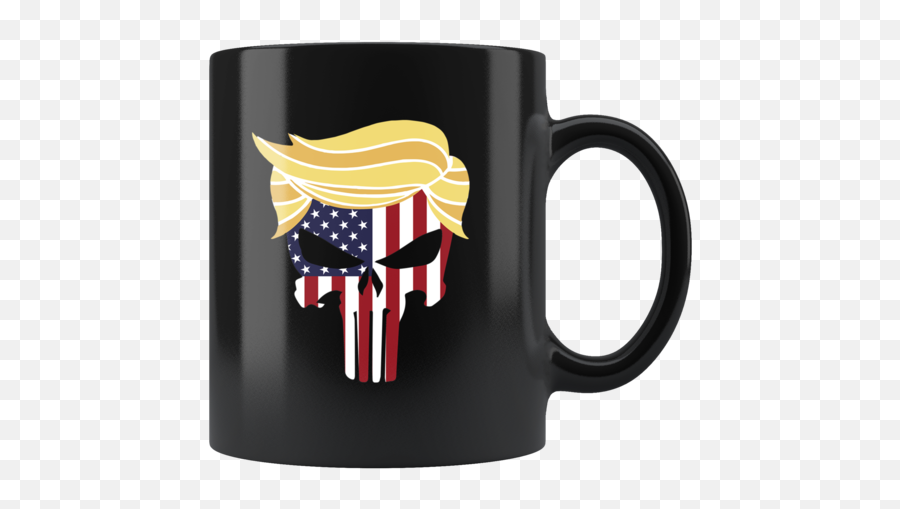 Trump The Punisher U2013 Freedom Guards - Apparently We Re Trouble When We Are Together Who Knew Cup Png,Trump Punisher Logo
