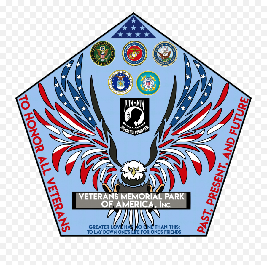 Veterans Memorial Park Of America Unveils New Logo - Language Png,Powmia Logo