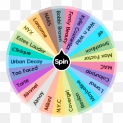 Make Up Brands Spin The Wheel App - Dot png