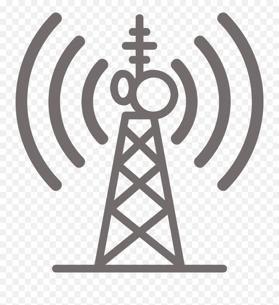 16 Telecom Tower Icon - Mobile Network Operator Icon Png,Radio Tower Png