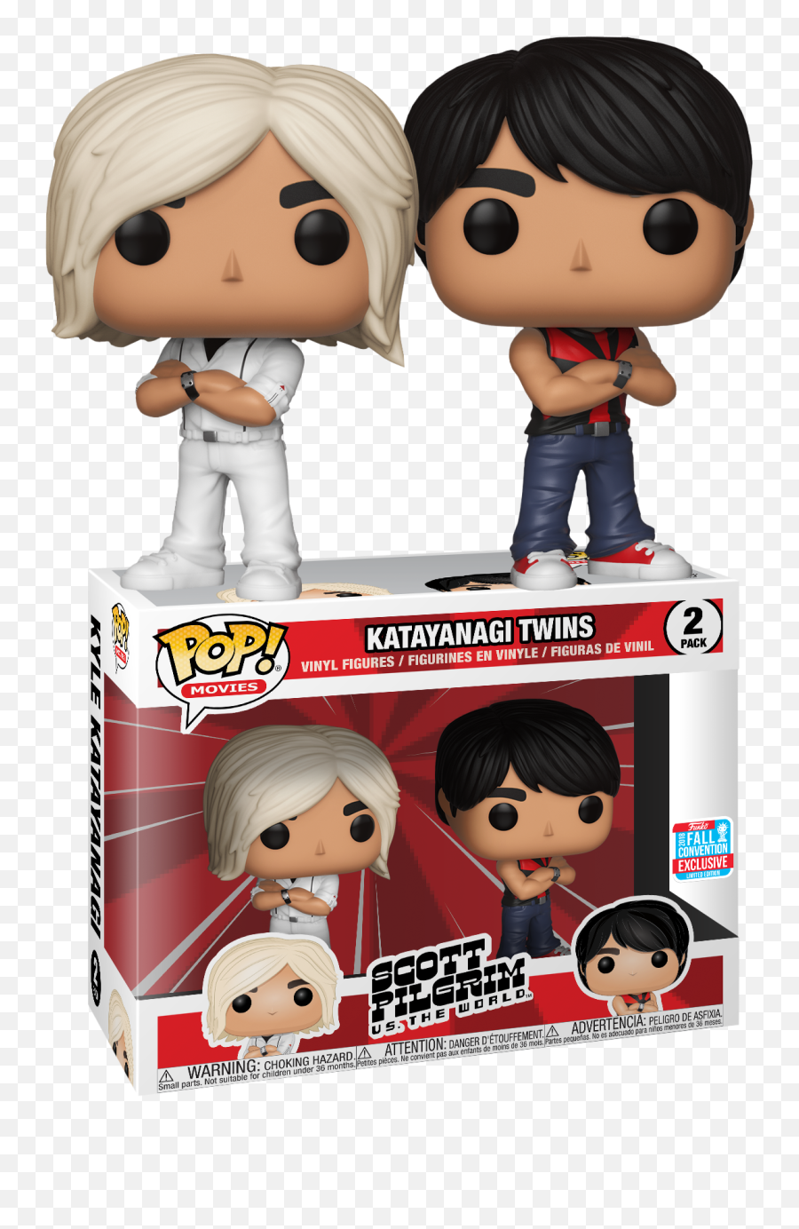 Scottpilgrim - Katayanagi Twins Funko Png,Scott Pilgrim Png