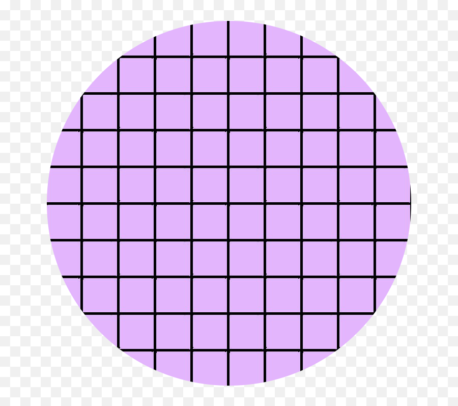 Purple Grid Circle Background Sticker By Dex - Background Aesthetic Pastel Png,Grid Background Png
