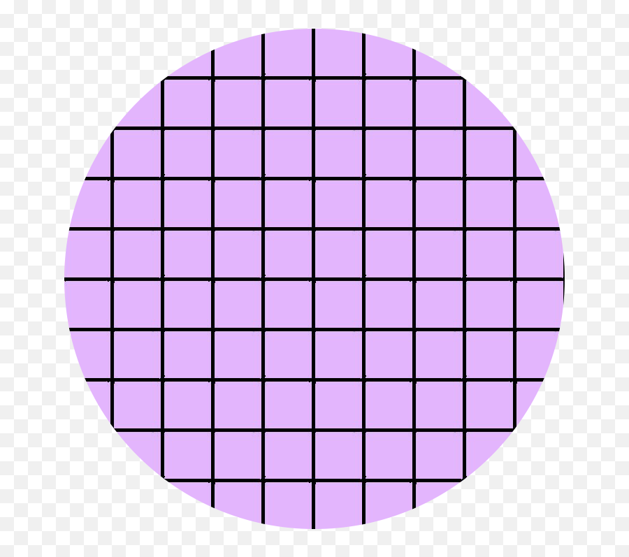 Purple Grid Circle Background Sticker By Dex - Background Aesthetic Pastel  Png,Grid Background Png - free transparent png images 