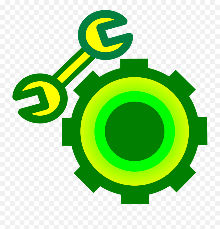 Gear Wheel Wrench Symbol - Socio Icon Png,Wrench Icon Png