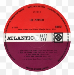 Led Zeppelin 1st Album - I Turquoise png