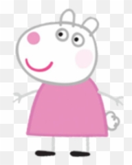 Suzy Sheep - Peppa Pig Characters Cut Out png
