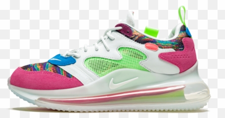 Air Max 720 Obj Odell Beckham Jr - Nike Air White Pink Green Png,Odell Beckham Jr Png
