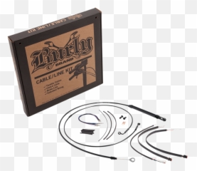 Black Vinyl Jail Bar Cable Kit For 14 Handlebars - Bicycle png