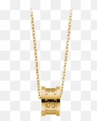 Icon Twirl Necklace - Oro Collar Gucci png