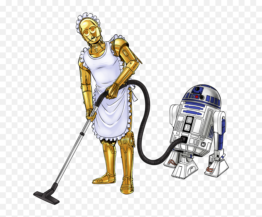 R2 - Homme De Ménage Caricature Png,C3po Icon