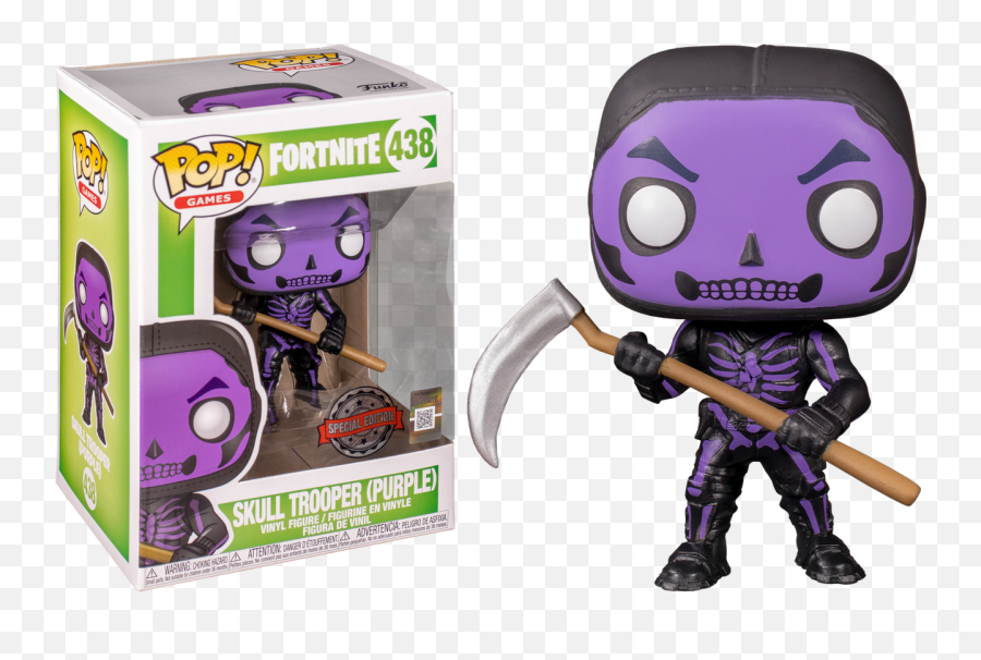Skull Trooper Purple Us Exclusive Pop - Skull Trooper Funko Fortnite Png,Skull Trooper Icon