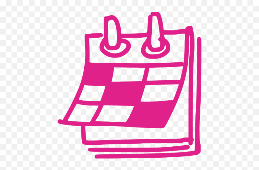 Computer Icons Calendar Clip Art - Cute Calendar Clipart Png,Pink Clip Art Icon