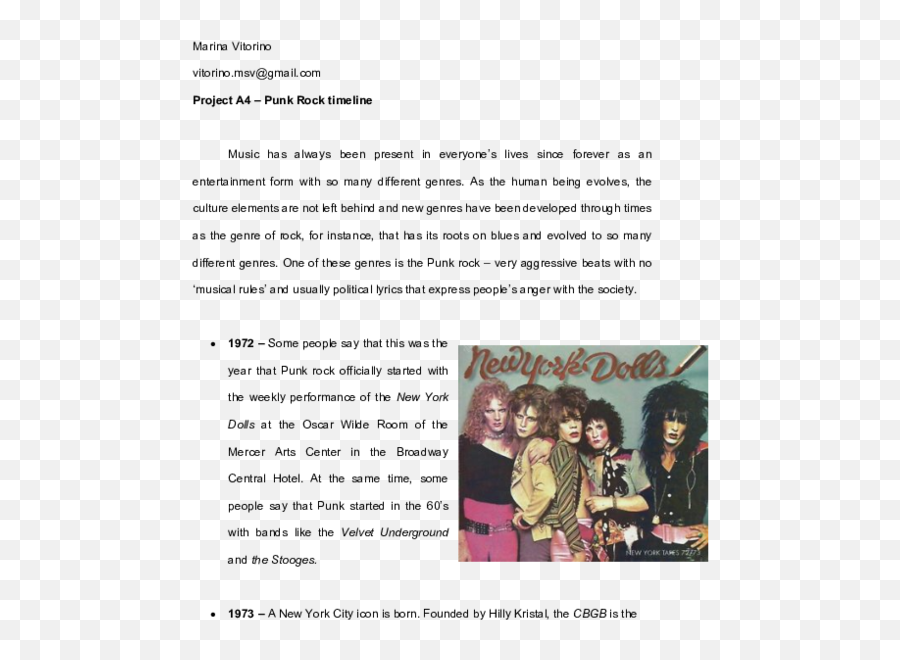 Punk Rock Timeline - Document Png,Punk Rock Icon Smith