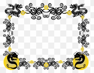 Chinese Dragon Border Png Free