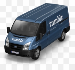 Tumblr Front Icon - Transparent Ups Truck Png